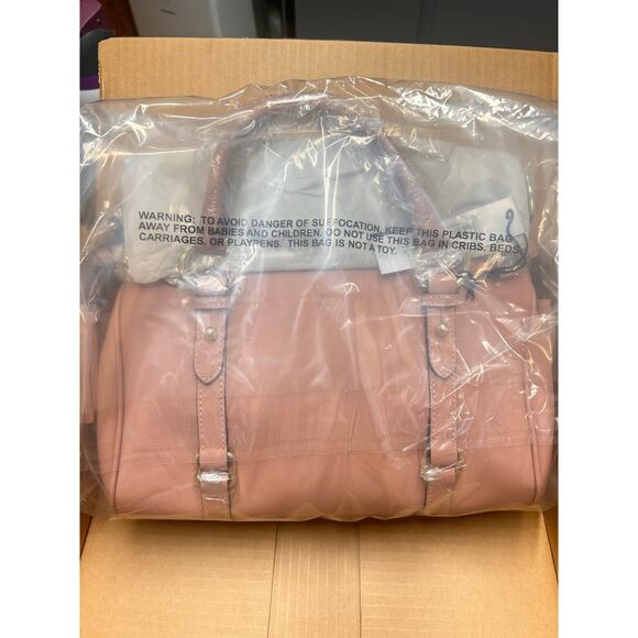 Dooney & Bourke Small Satchel in Mauve Rare New in Box. - Picture 2 of 4